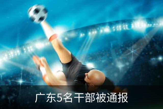 广东5名干部被通报